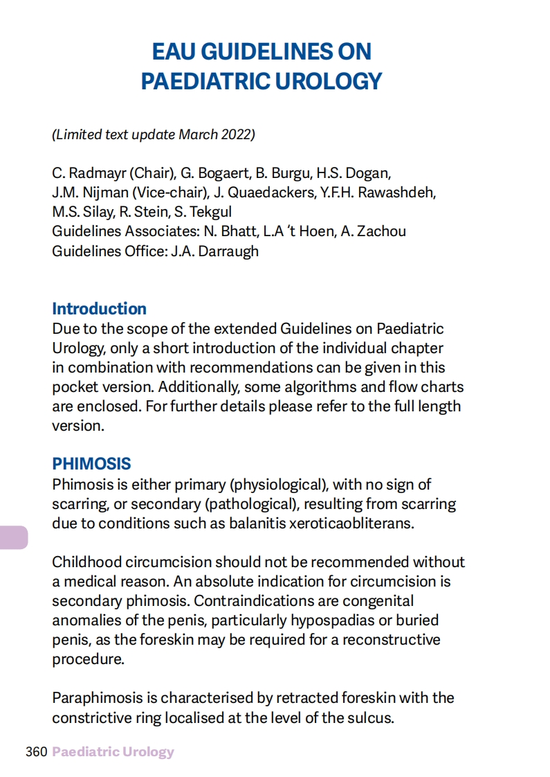 EAU-Pocket-on-Paediatric-Urology-2022