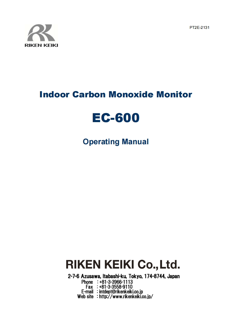 EC-600_手册说明书指南