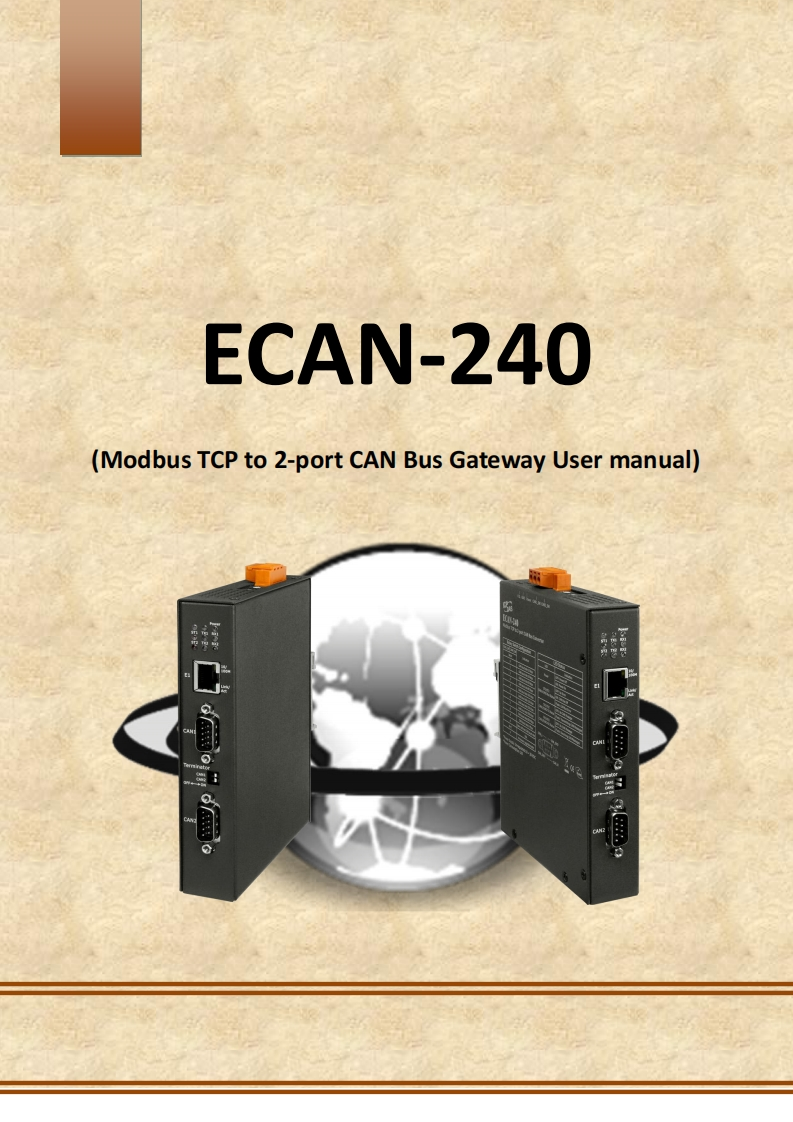 ECAN-240_操作说明书手册_英语g_v1.0.0新质力文库 - 聚焦新质生产力发展的数字化知识库_行业洞察 / 理论成果 / 实践指南免费下载新质力文库