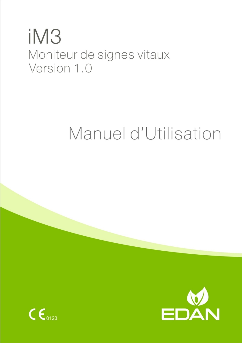 EDAN-iM3-Vital-Signs-Monitor-操作说明书手册_French-ES