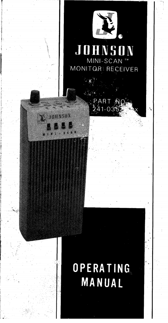 EF_Johnson_Mini-Scan_Manual操作说明书手册