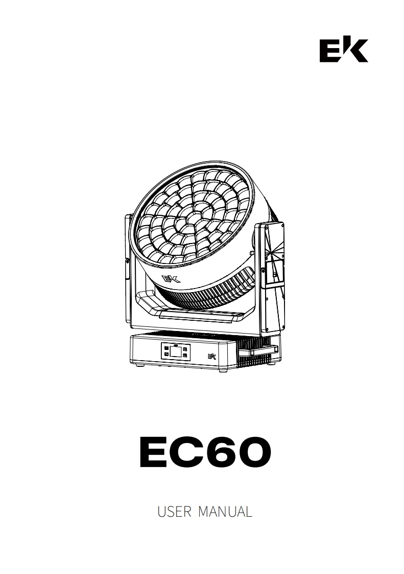 EK-EC60产品使用说明书手册