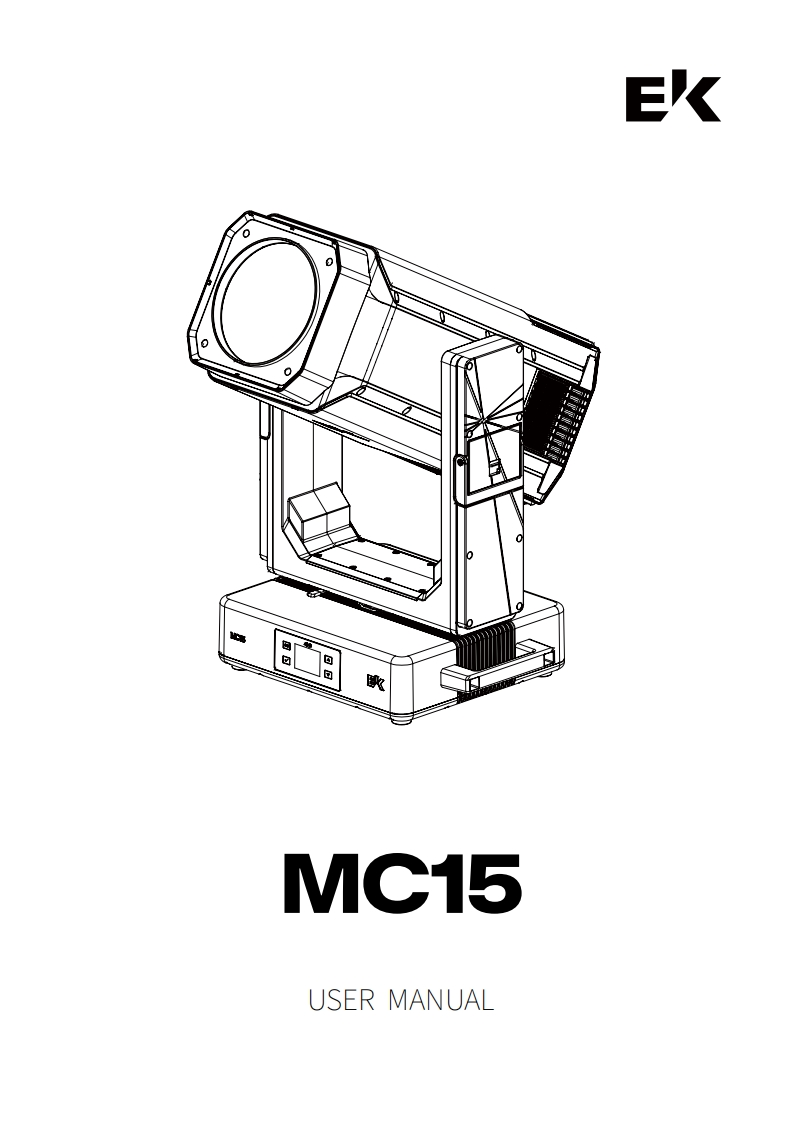 EK-MC15产品使用说明书手册