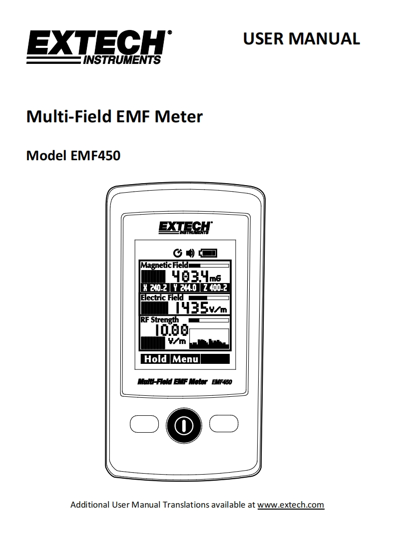 EMF450_安装调试说明书手册-en