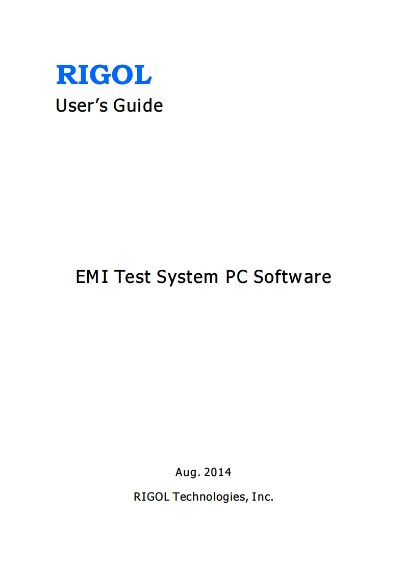 EMI_Test_System_UserGuide操作说明书手册_EN