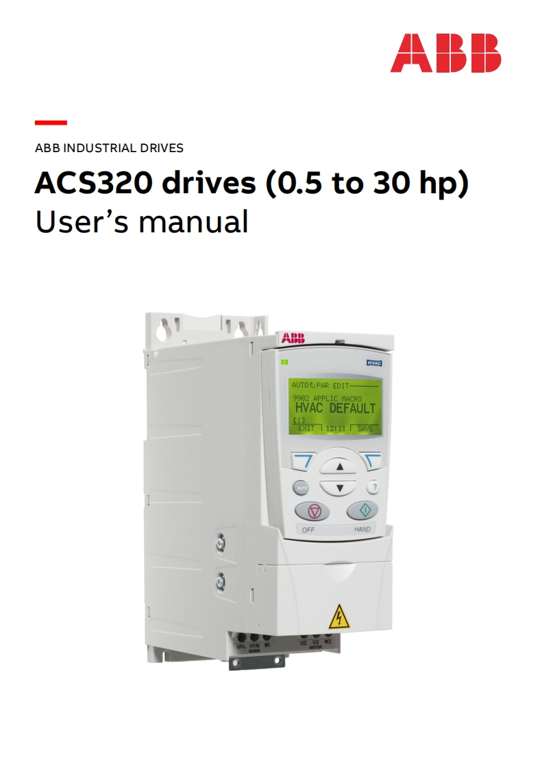 EN_ACS320_drives_UM_F_A4_screenresolution操作说明书手册