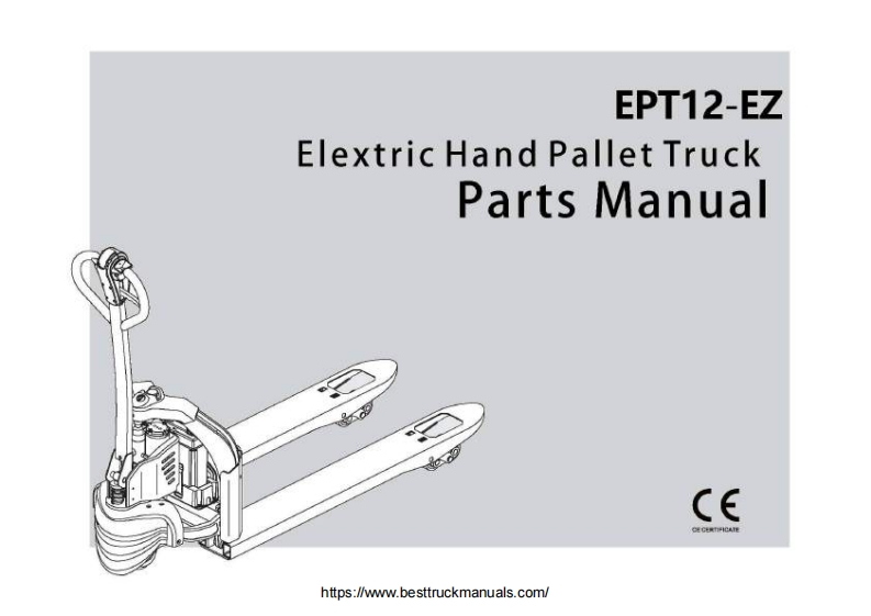 EP-EPT-12-EZ-Pallet-Truck-Parts-Manual-PDF