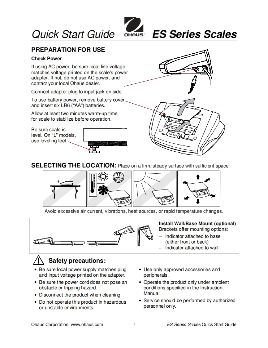 ES-操作说明书手册