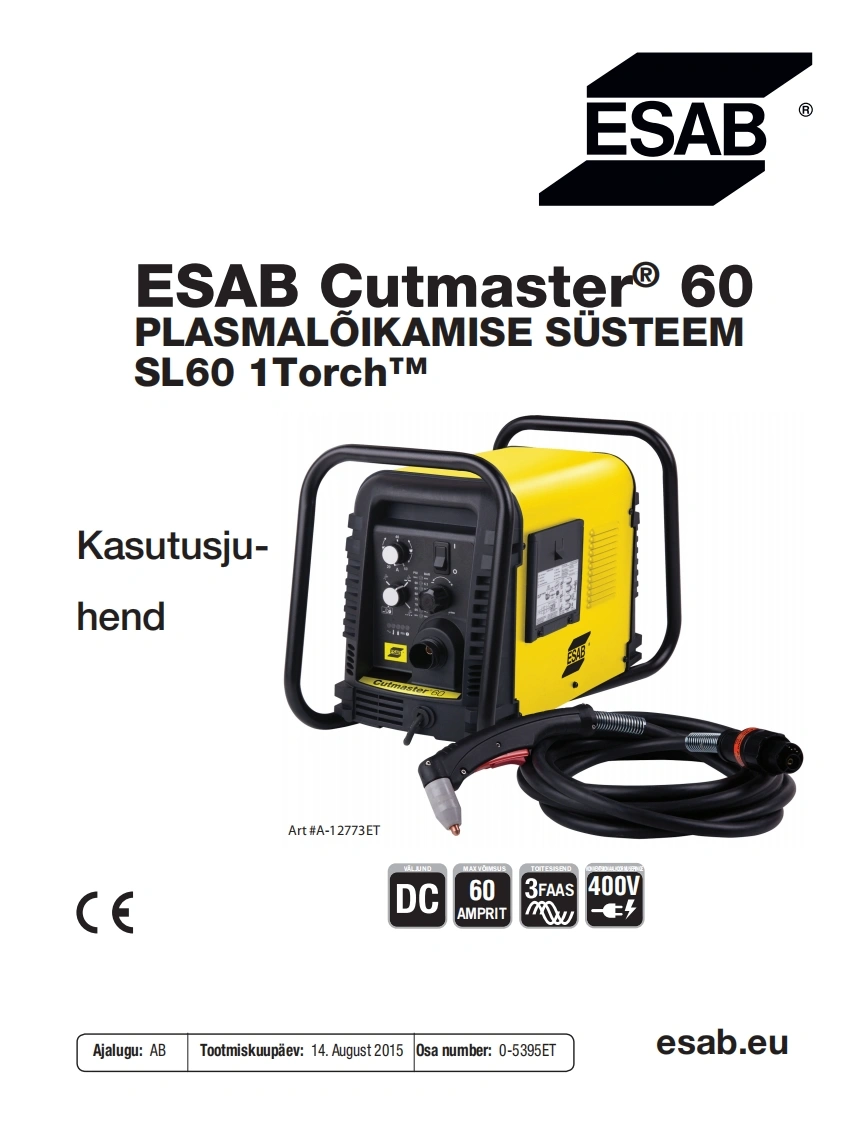 ESAB-Cutmaster-60操作手册含电器原理图-找手册网