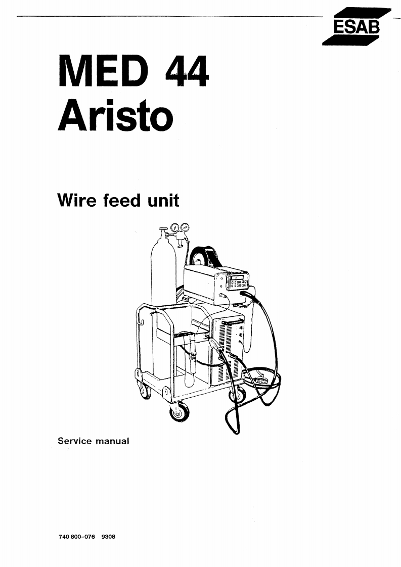 ESAB-MED44Aristo维修手册-找手册网