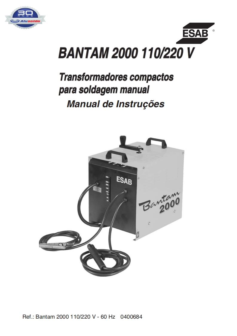 ESAB_BANTAM_2000操作手册含电器原理图