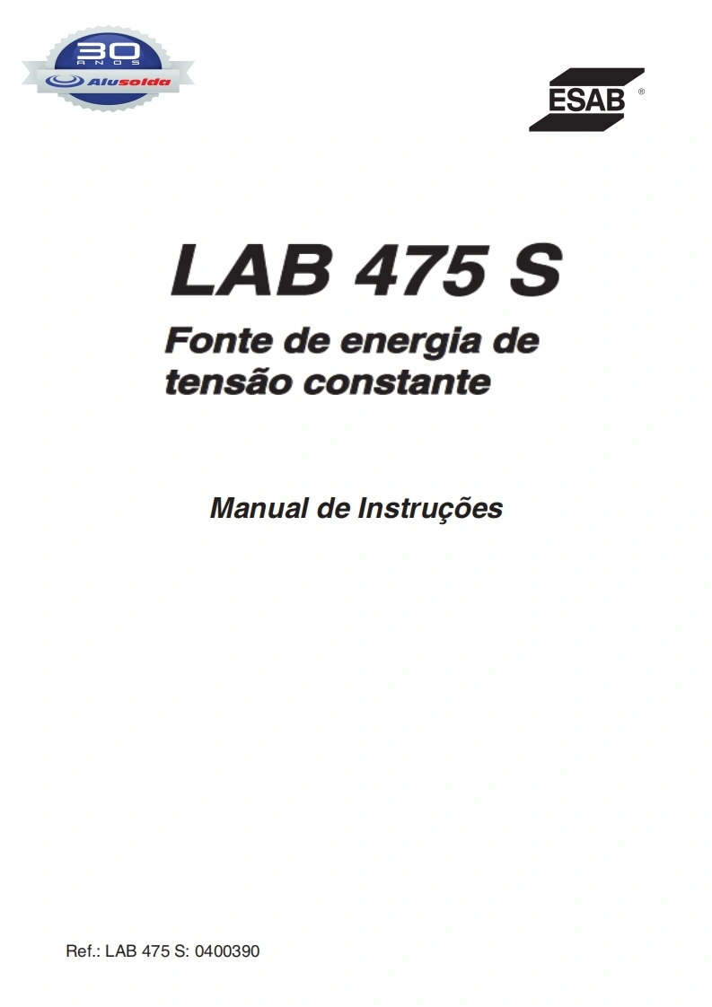 ESAB_LAB_475S操作手册含电器原理图-找手册网