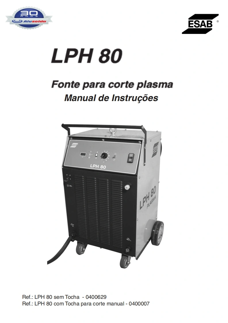 ESAB_LPH_80操作手册含电器原理图-找手册网