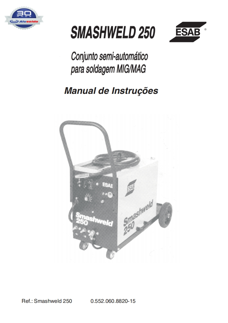 ESAB_SMASHWELD_250操作手册含电器原理图-找手册网