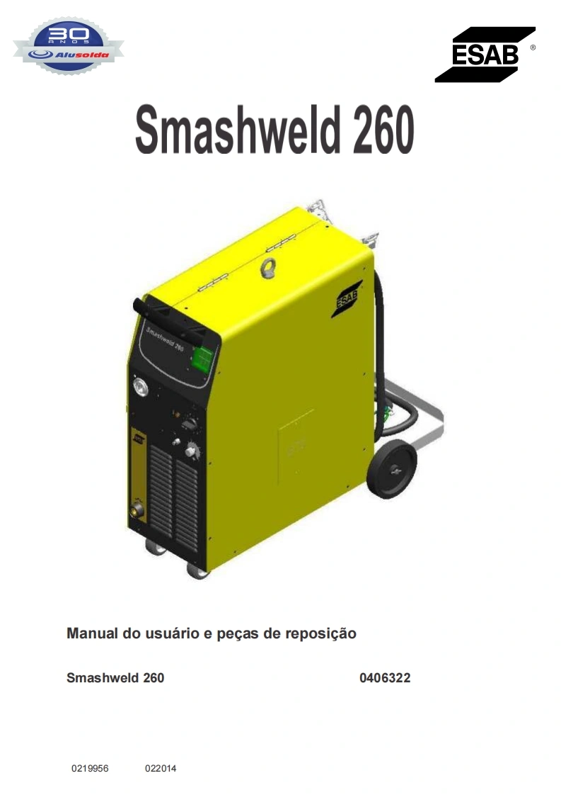 ESAB_SMASHWELD_260操作手册含电器原理图-找手册网