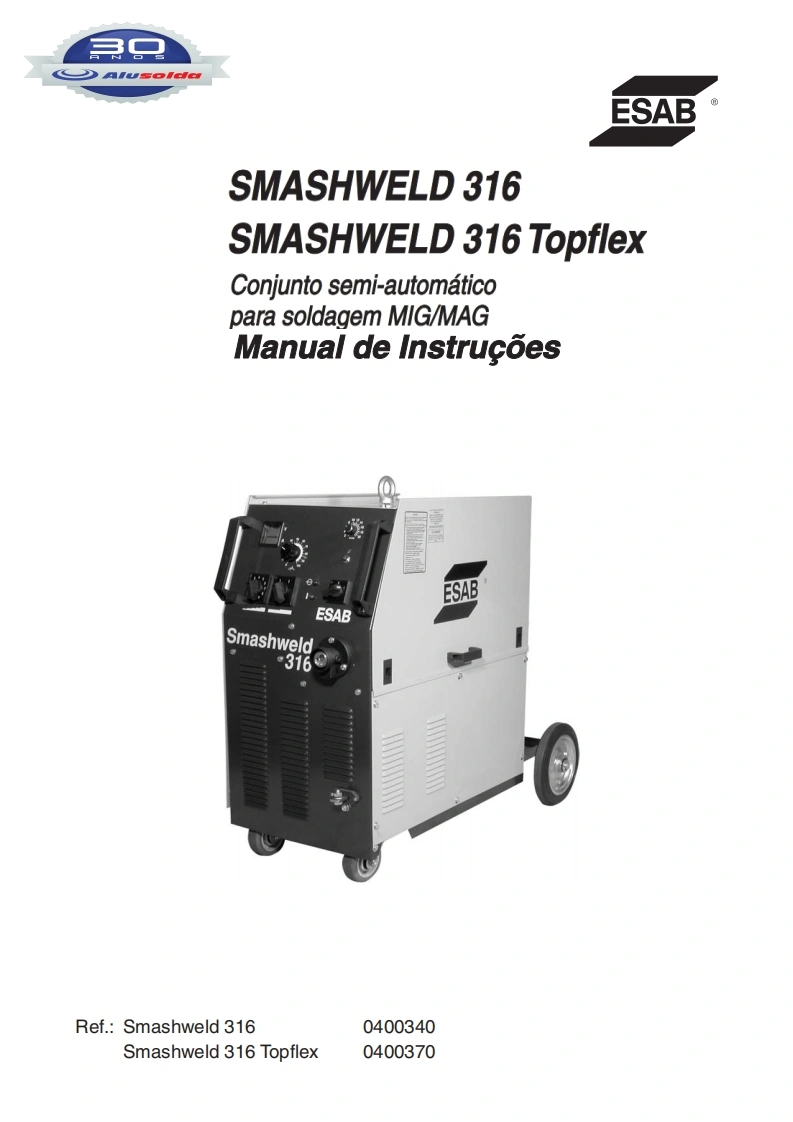 ESAB_SMASHWELD_316__316_TOPFLEX操作手册含电器原理图-找手册网