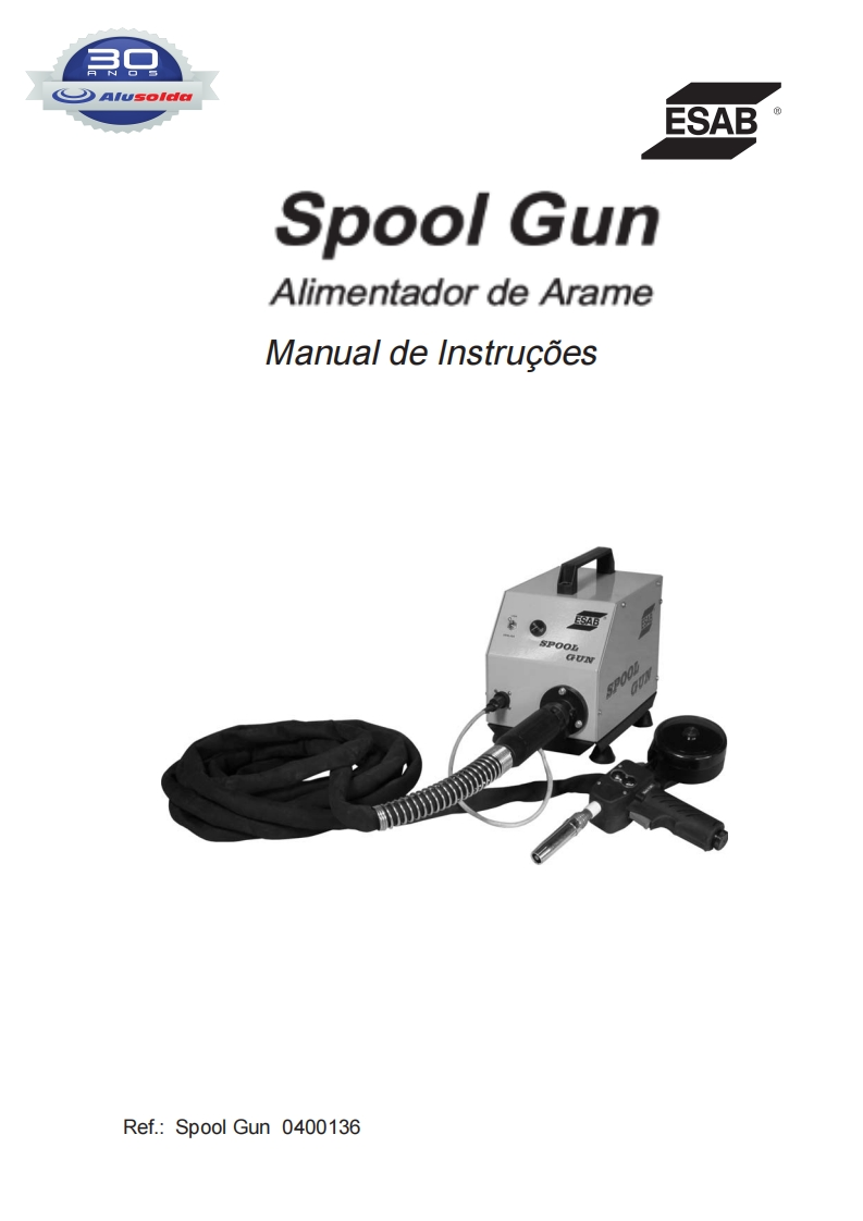 ESAB_SPOOL_GUN操作手册含电器原理图-找手册网