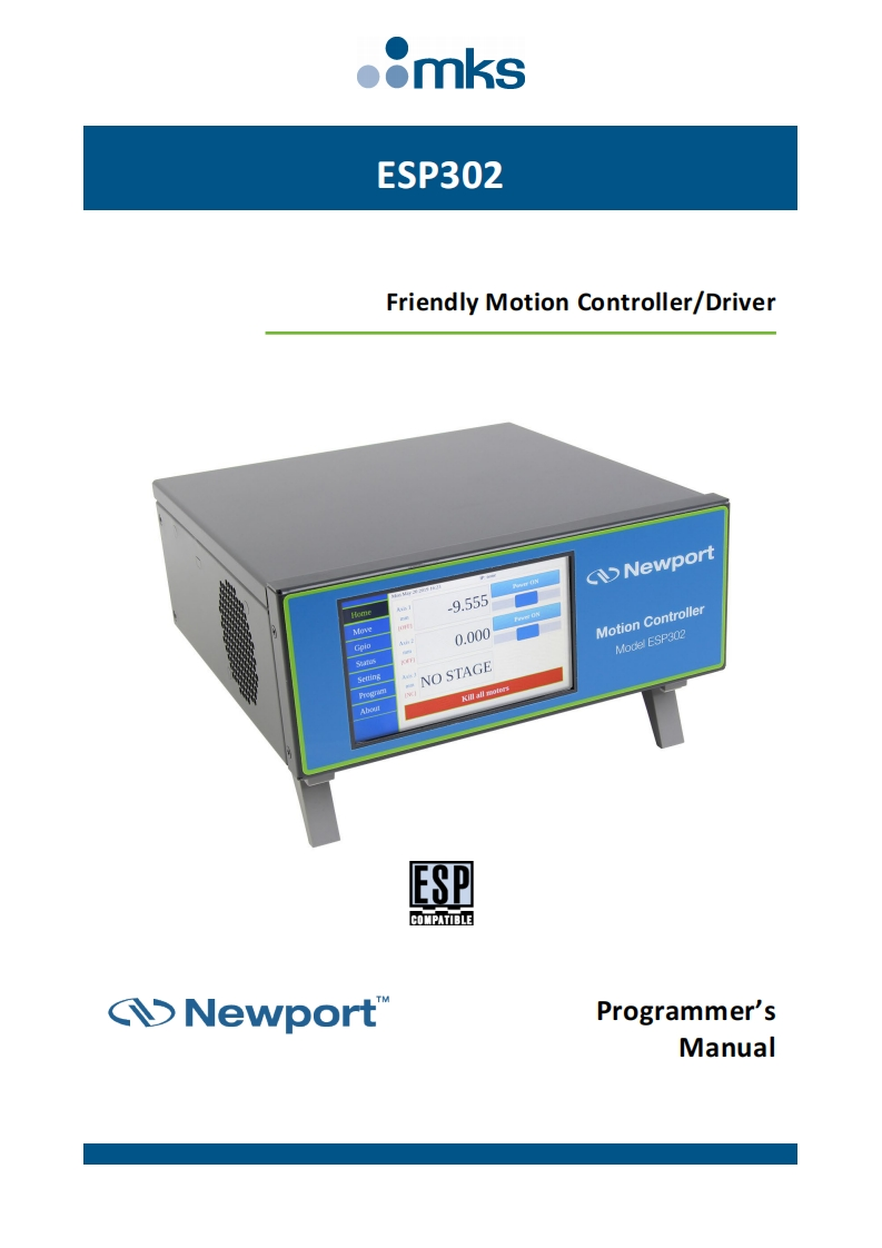 ESP302-编程操作说明书手册