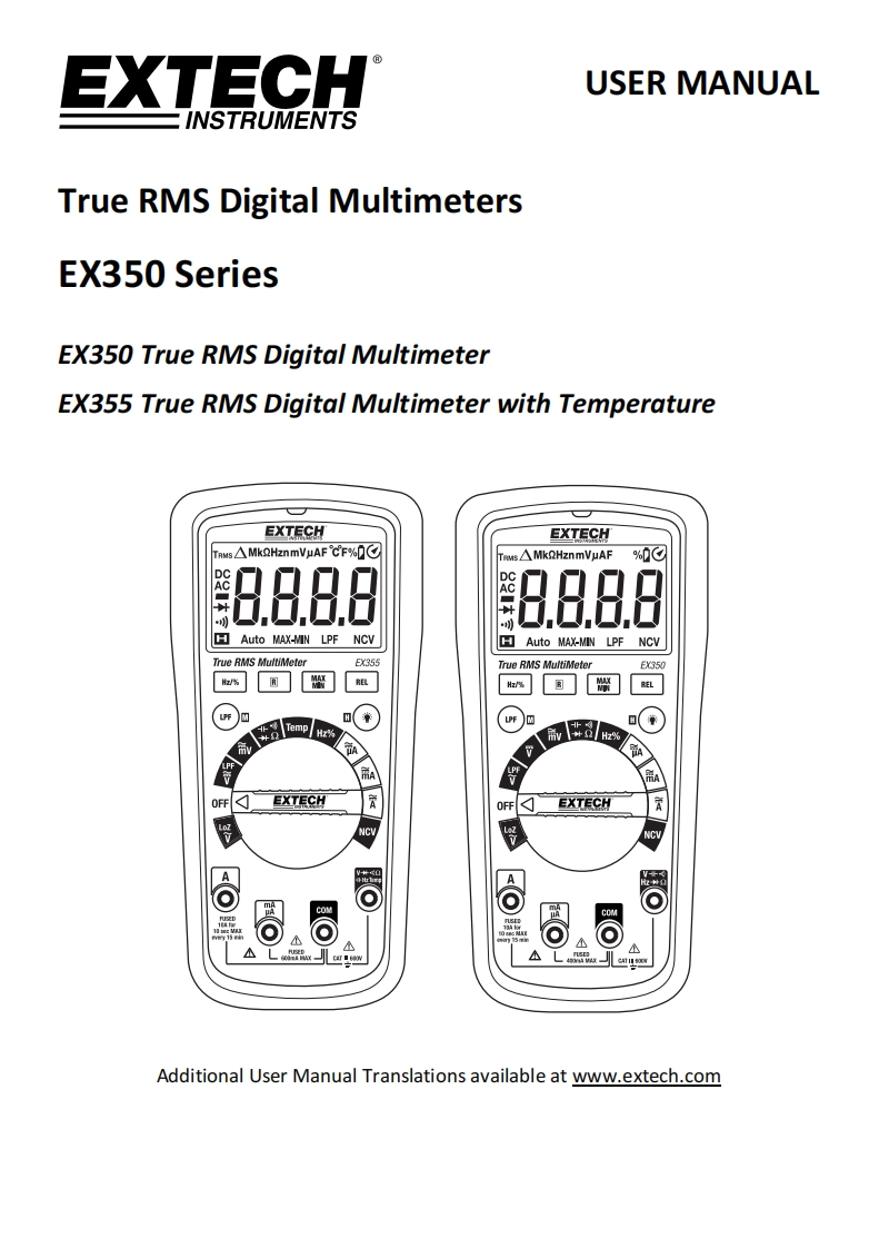 EX35x_安装调试说明书手册-en