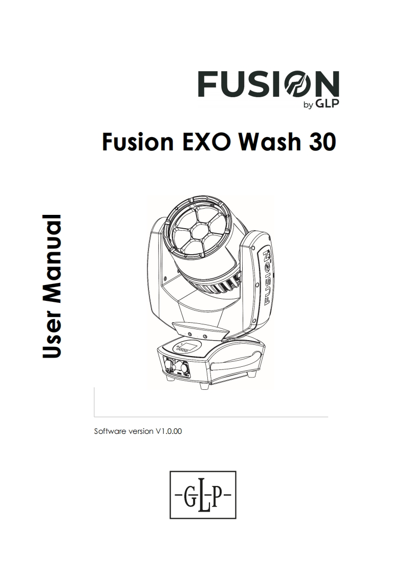 EXO-Wash-30-使用说明书手册-EN-Rev-B