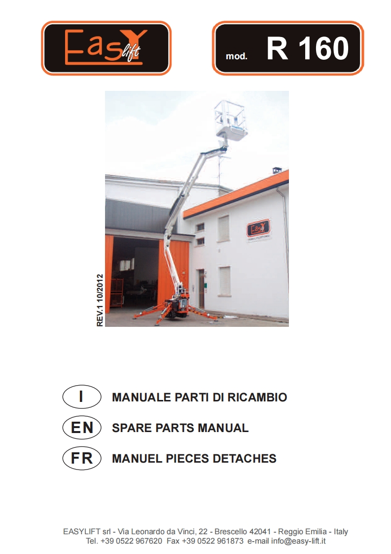 Easylift_spare零部件参考手册_R160_R1_2012