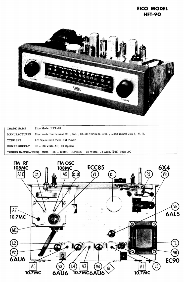 Eico-HFT90-tun-电气原理图手册