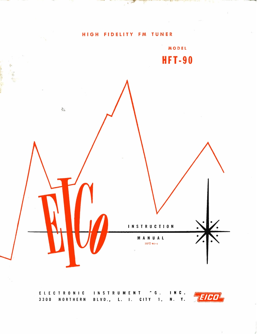 Eico-HFT90-tun-维修说明书手册含电器原理图