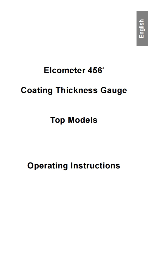 Elcometer-456-User-Manual操作说明书手册新质力文库 - 聚焦新质生产力发展的数字化知识库_行业洞察 / 理论成果 / 实践指南免费下载新质力文库