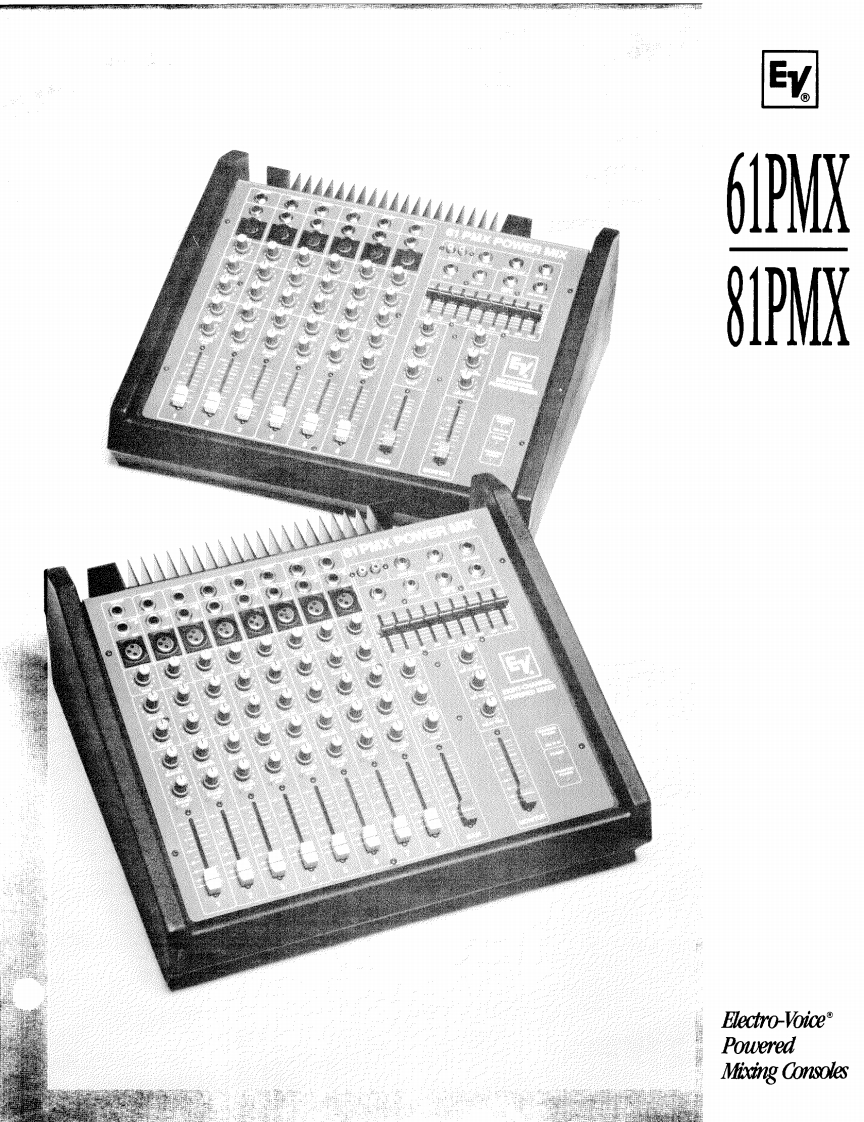 ElectroVoice-61PMX-mix-电气原理图手册