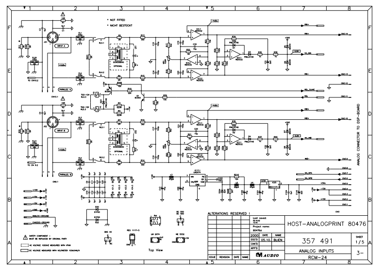 ElectroVoice-P3000RL-pwr-电气原理图手册