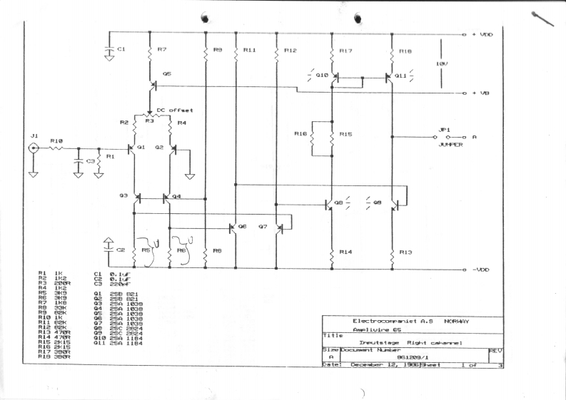 Electrocompaniet-AW65-pwr-电气原理图手册