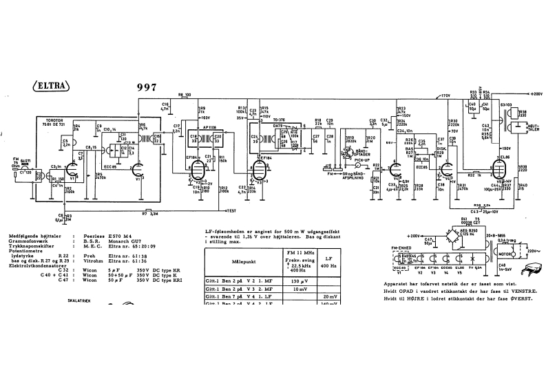 Eltra-BellaMusica-997_1962-rec-电气原理图手册