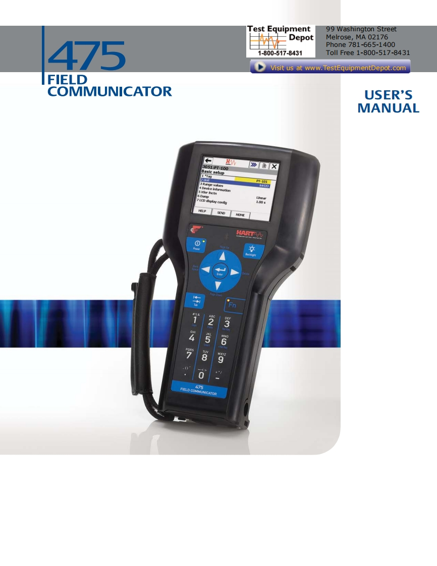 Emerson-475-User-Manual操作说明书手册新质力文库 - 聚焦新质生产力发展的数字化知识库_行业洞察 / 理论成果 / 实践指南免费下载新质力文库