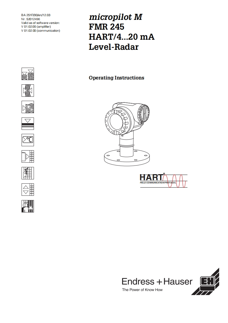 Endress-Micropilot-M-FMR245-User-Manual操作说明书手册新质力文库 - 聚焦新质生产力发展的数字化知识库_行业洞察 / 理论成果 / 实践指南免费下载新质力文库