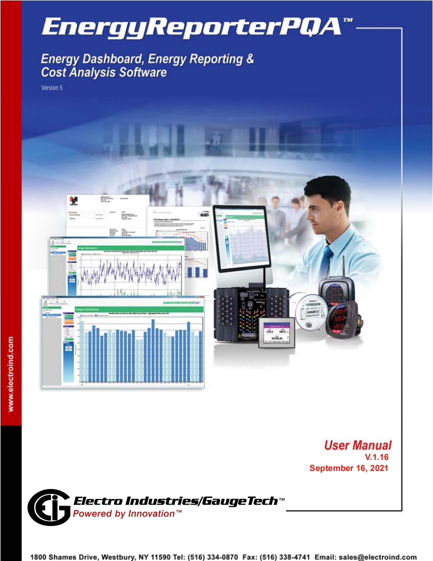EnergyReporterPQA-Application-User-操作说明书手册_E167701