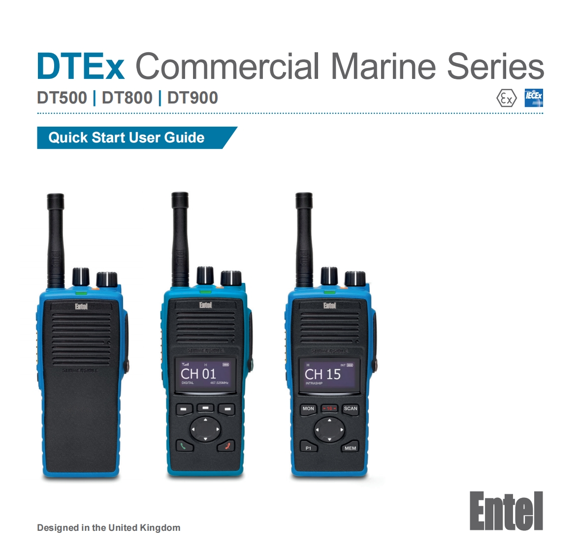 Entel_DT885M_UHF_ultra_durable_DTEx_radio_-_操作说明书手册