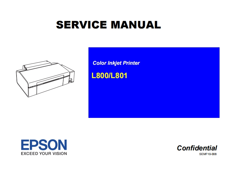 Epson_L800_L801_A维修维护说明书手册