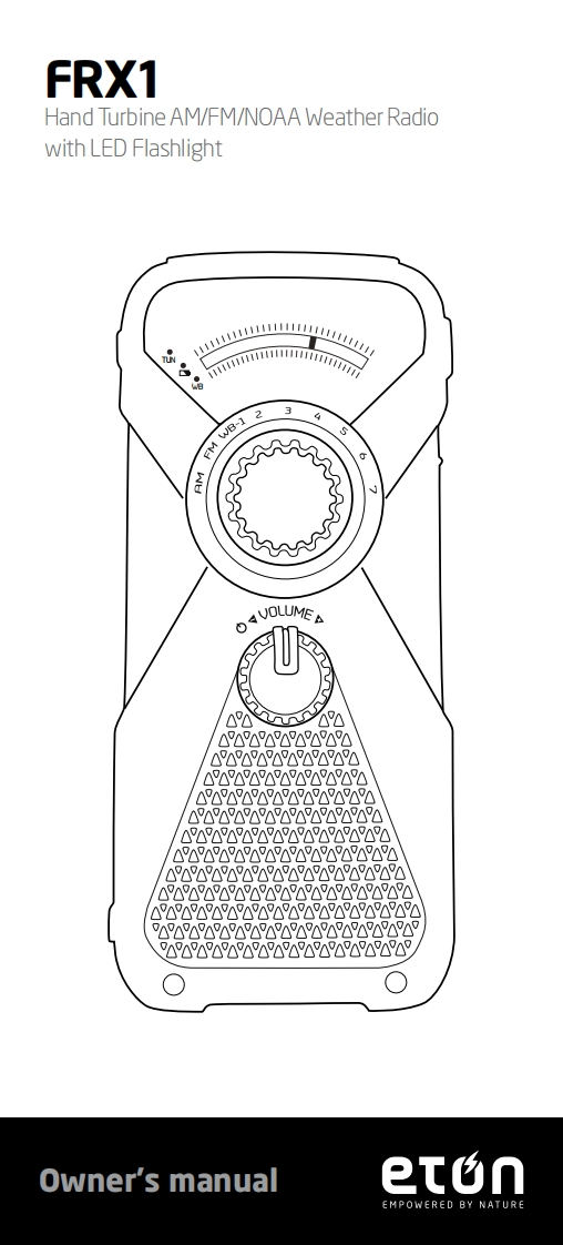 Eton_FRX1_Manual操作说明书手册