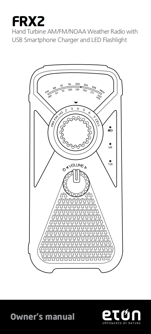 Eton_FRX2_Manual操作说明书手册