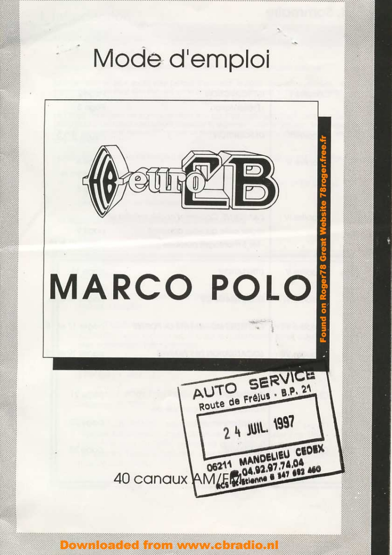 EuroCB_Marco_Polo_(FR)维修说明书手册含电气原理图