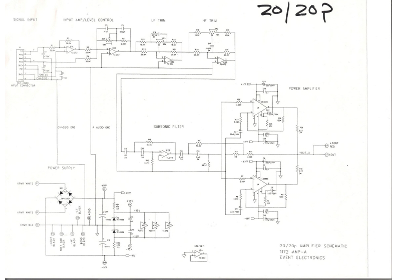 Event-20P-spk-电气原理图手册