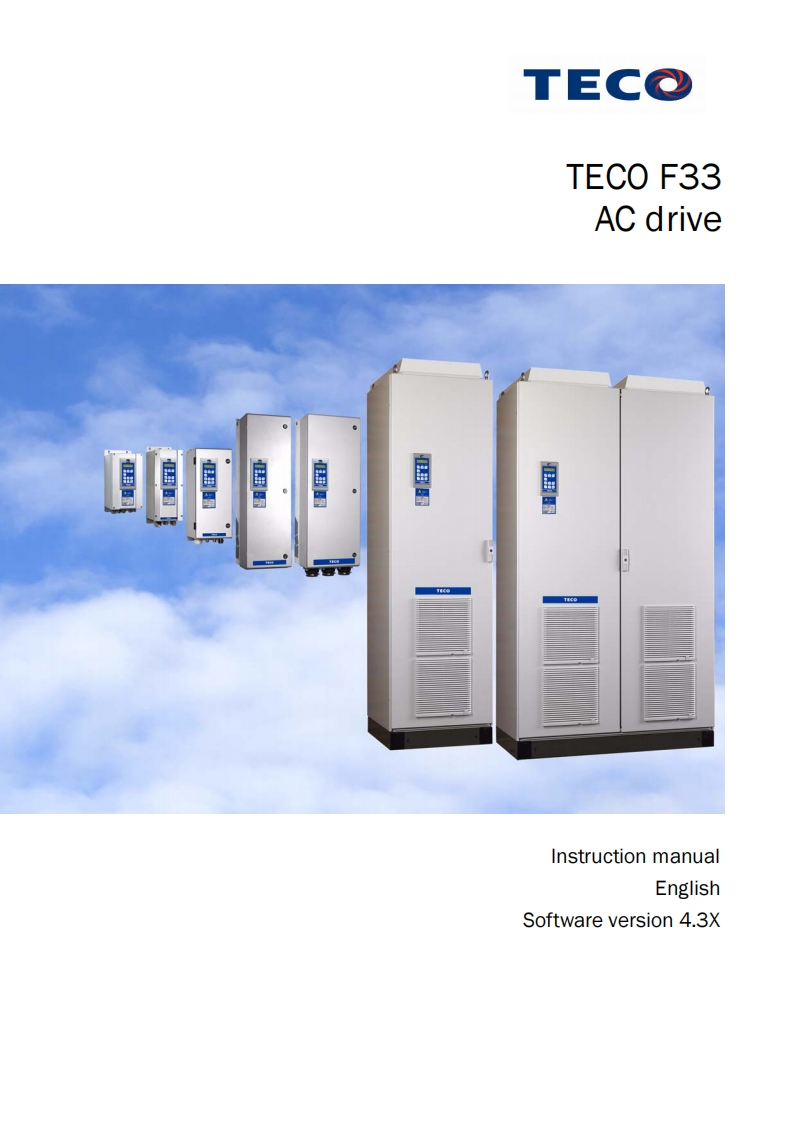 F33-manual操作说明书手册-TECO