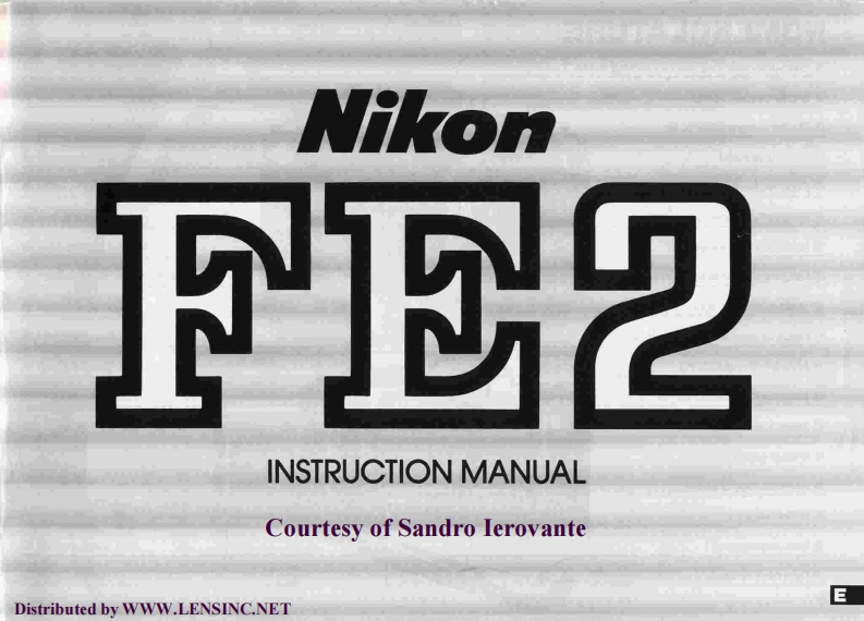 FE2操作说明书手册