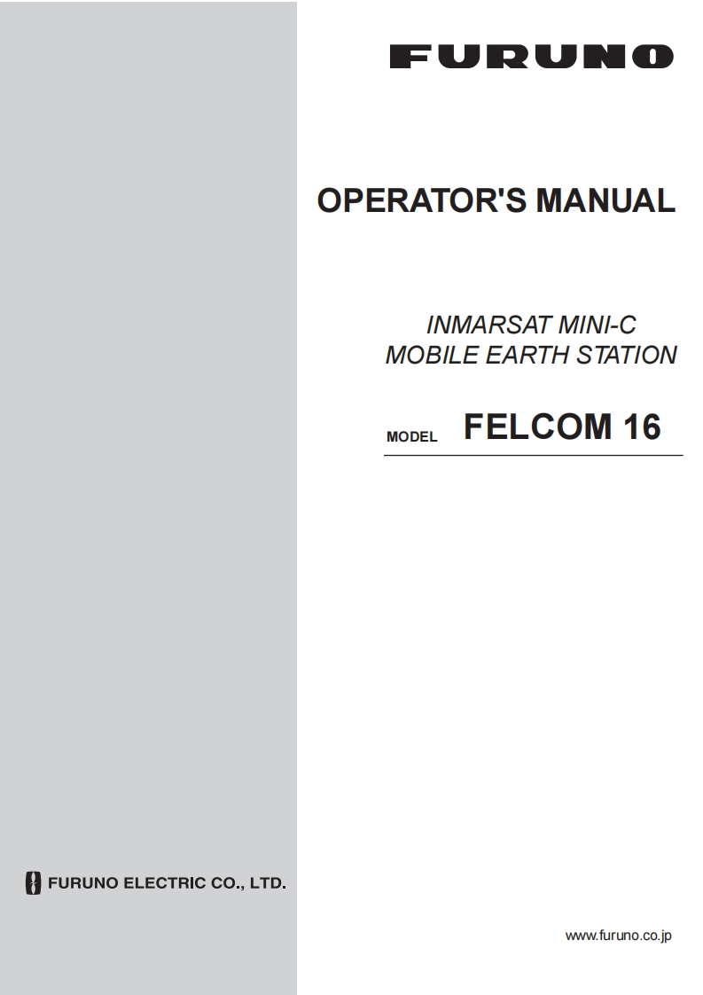 FELCOM16-operator-manual操作说明书手册