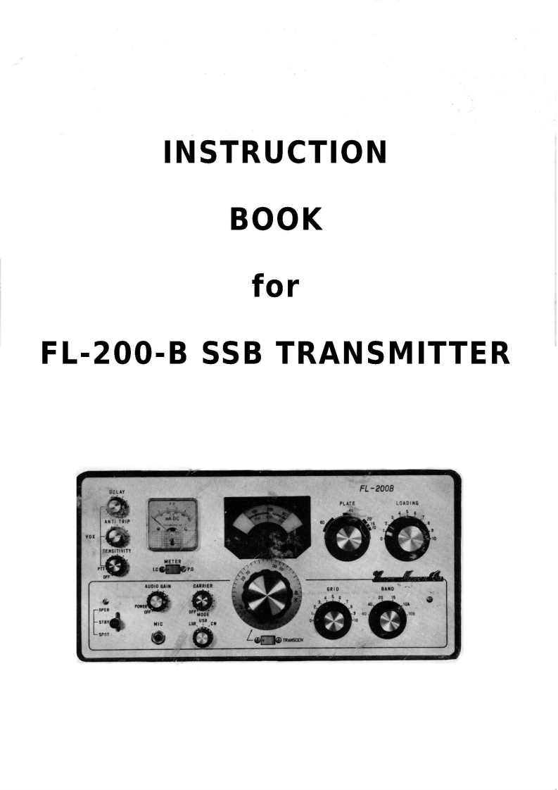 FL-200B_使用说明书手册_F6CSS_2015