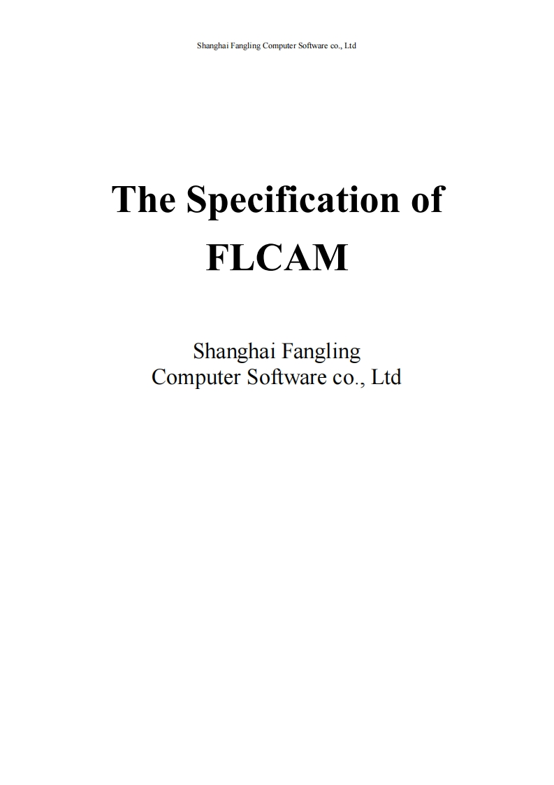 FLCAM(English)操作与维护手册