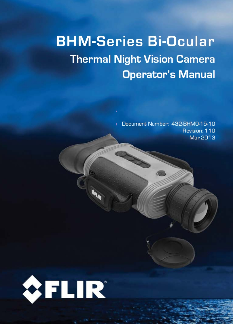 FLIR-BHM-Series-II-Operators-操作说明书手册