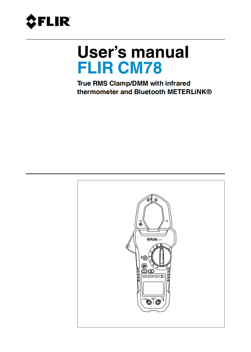 FLIR-CM78-手册说明书指南