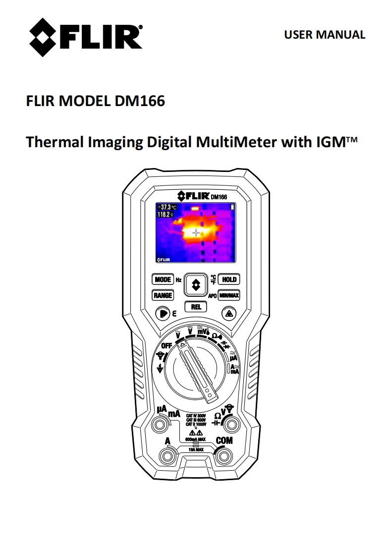 FLIR-DM166-手册说明书指南