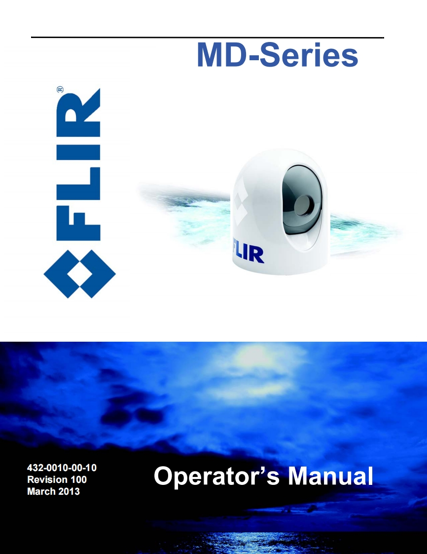 FLIR-MD-Series-Operators-操作说明书手册